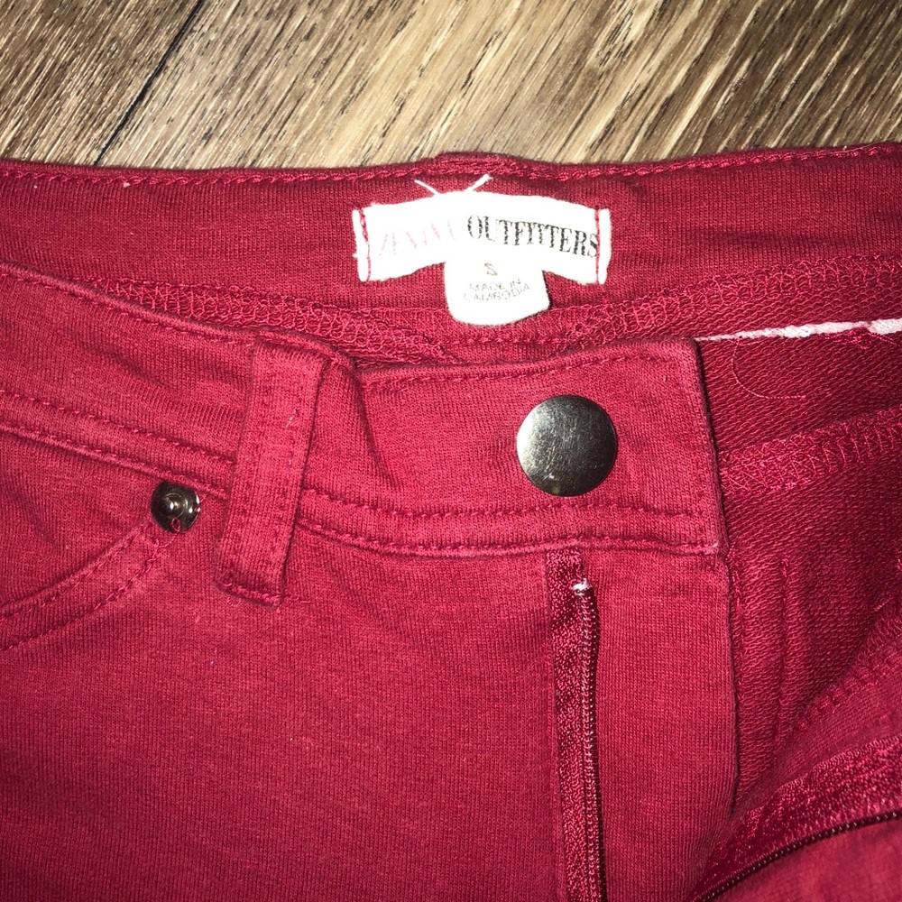 Red Jeggings - Picture 3 of 4